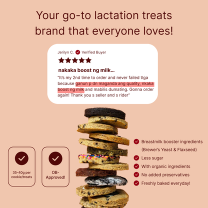 RCG MATCHA LACTATION COOKIES (12pcs)